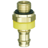 Prevost Brass Push-On Fitting (Stoflex Hose Only - No Clamps)