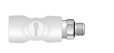 paralell male thread prevost coupling