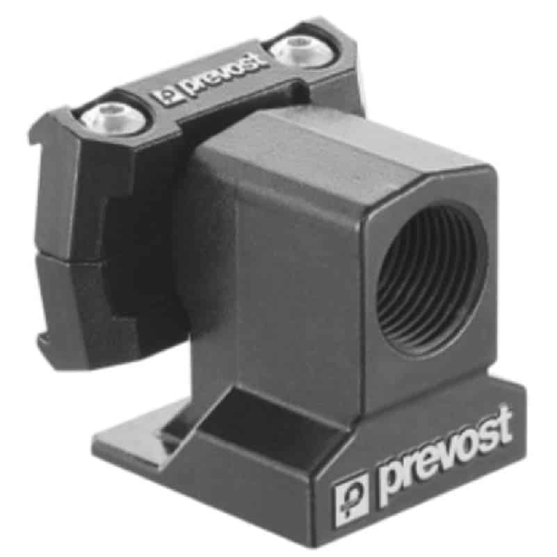 Prevost PPS SQO9C Tapping Flange With Double Outlet For Square Profile